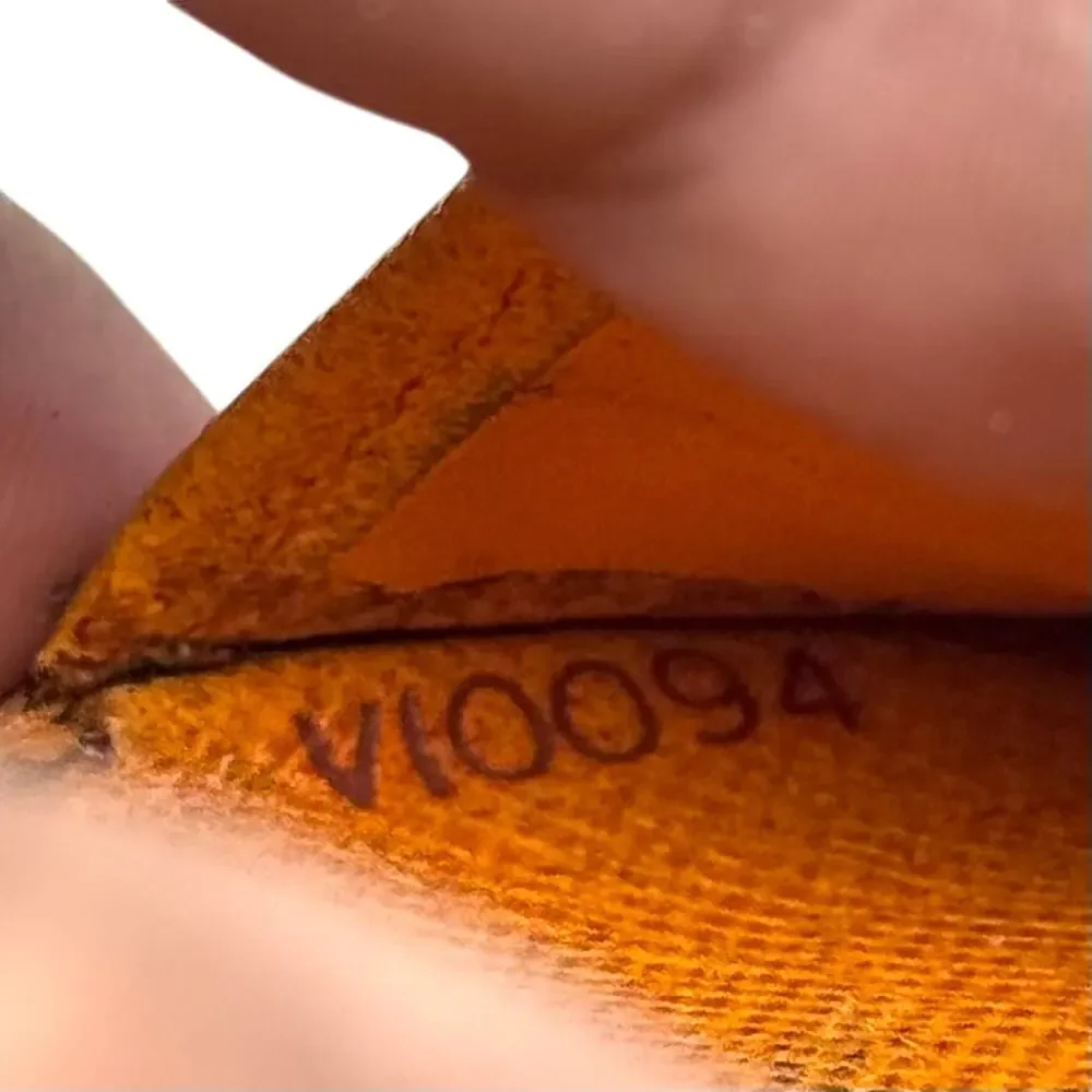 Louis Vuitton Orange Bifold Wallet